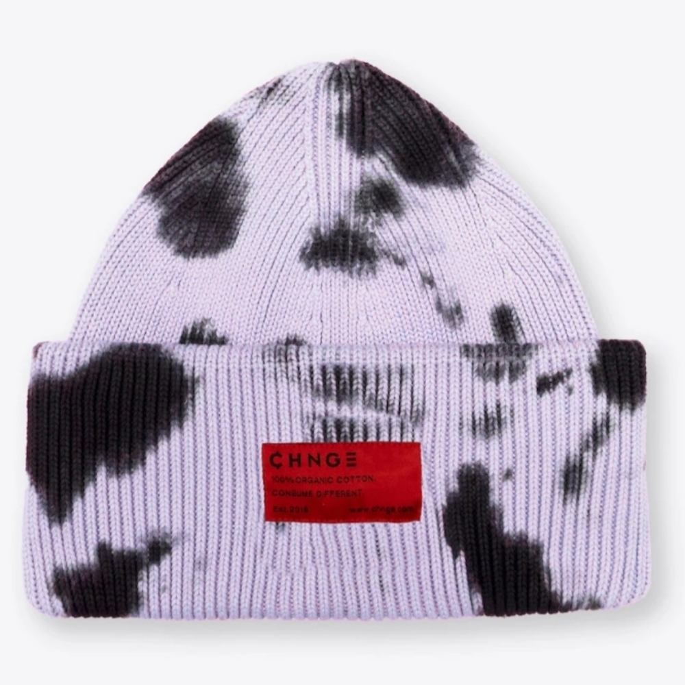 NWOT CHNGE Beanie (Violet/Black) - Picture 2 of 4